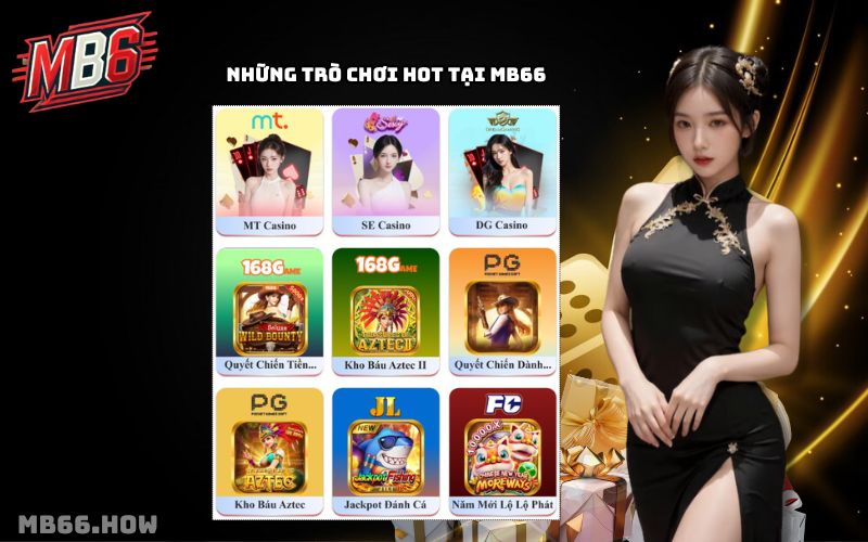 Khám phá kho game giải trí đỉnh cao và đa dạng thể loại tại nhà cái MB66