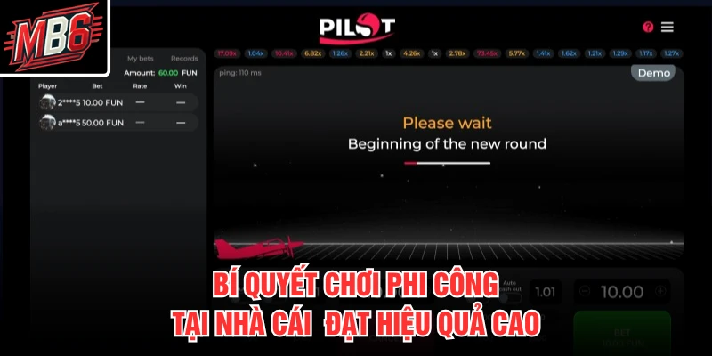Bí quyết chơi Phi công tại nhà cái  đạt hiệu quả cao